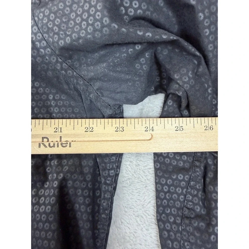 Twisted Tailor Shirt Mens XL Black Fitted Button Down Geometric Print